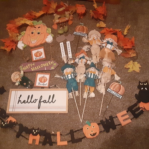Autumn decorations lot - Picture 1 of 1
